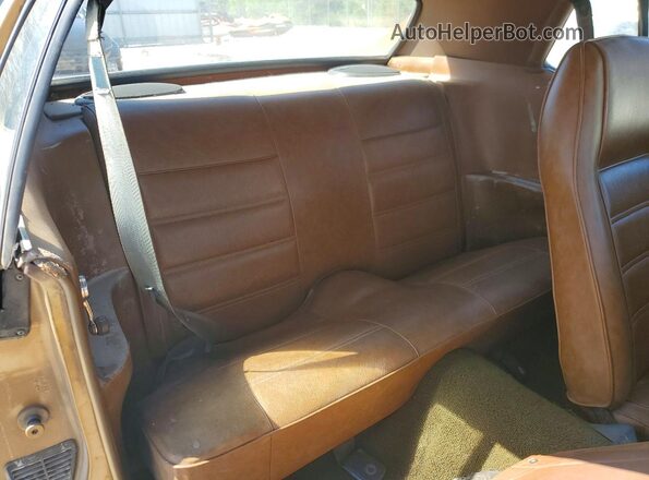 1F01F143439 1971 FORD MUSTANG Gold Вид задніх сидінь