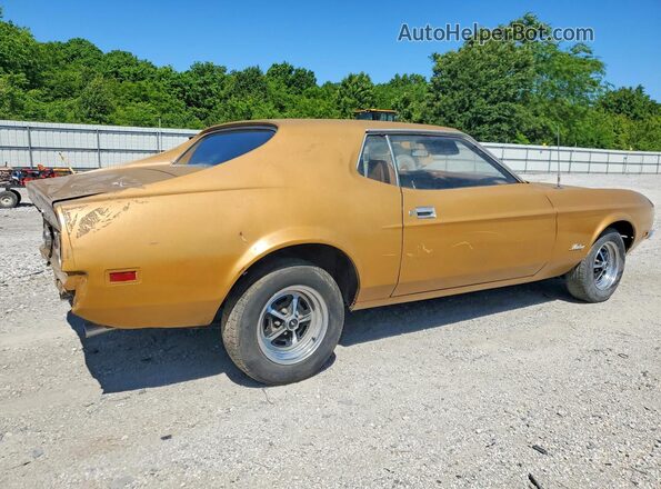 1F01F143439 1971 FORD MUSTANG Gold Задня права чверть