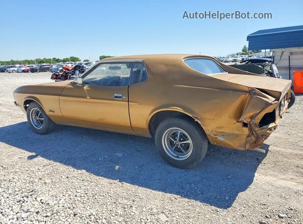 1F01F143439 1971 FORD MUSTANG Gold Задня ліва чверть