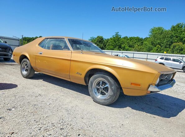 1F01F143439 1971 FORD MUSTANG Gold Передня права чверть
