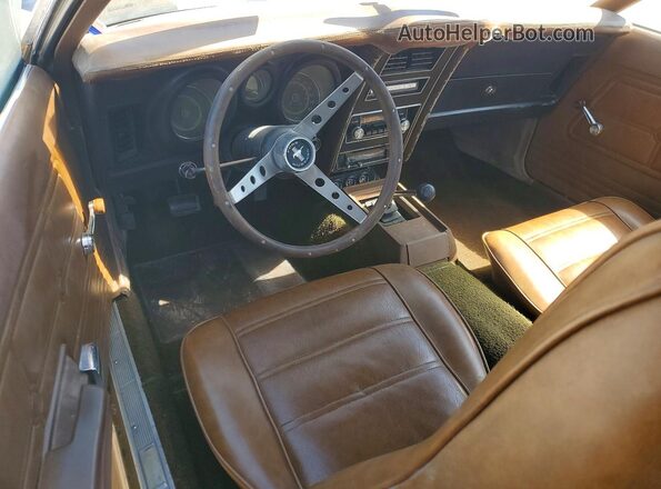 1F01F143439 1971 FORD MUSTANG Gold Вид панелі приладів