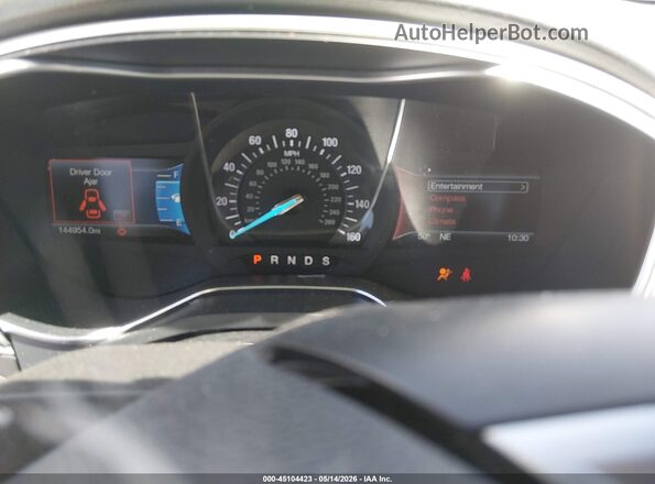 1FA6P0H70G5118026 2016 FORD FUSION Черный Вид задних сидений