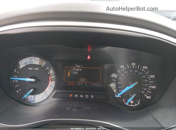 1FA6P0HD0G5128643 2016 FORD FUSION Black უკანა სავარძლების ხედი