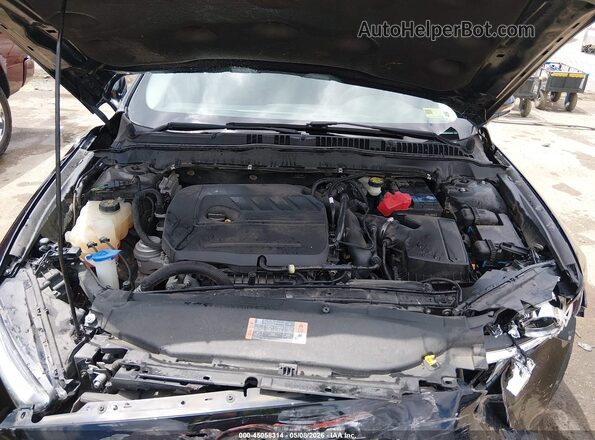 1FA6P0HD0G5128643 2016 FORD FUSION Black უკანა ხედი