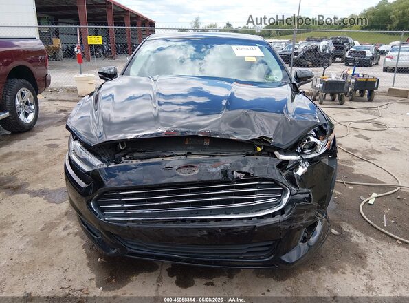 1FA6P0HD0G5128643 2016 FORD FUSION Black წინა ხედი