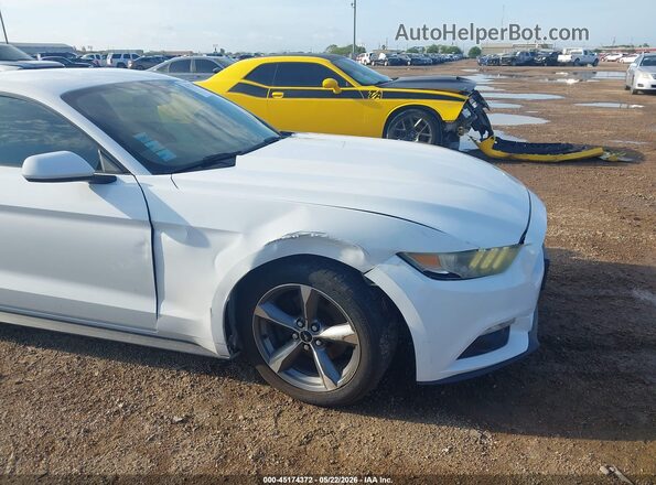 1FA6P8AM0G5252050 2016 FORD MUSTANG White Front view