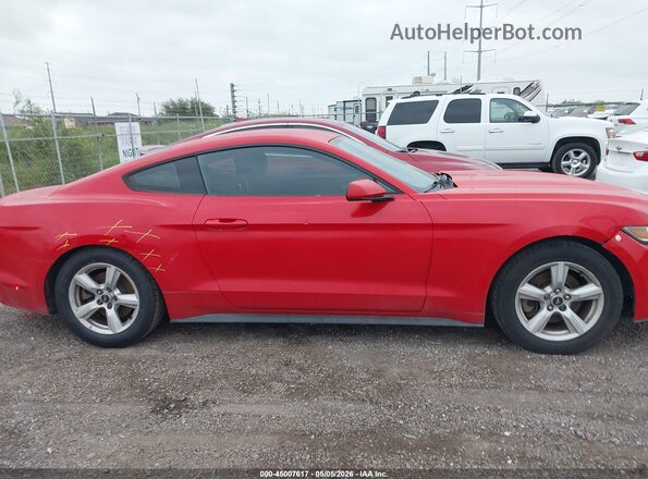 1FA6P8AM2G5333258 2016 FORD MUSTANG Red Rear interior view