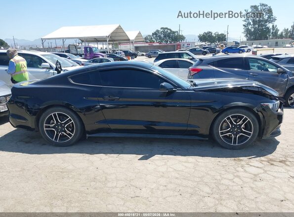 1FA6P8AM3G5279226 2016 FORD MUSTANG Black Widok wnętrza z tyłu
