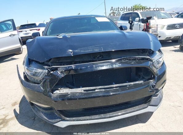 1FA6P8AM3G5279226 2016 FORD MUSTANG Black Widok zestawu wskaźników