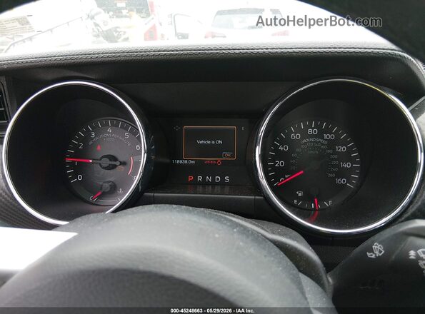 1FA6P8AM3H5250262 2017 FORD MUSTANG Red Vista de los asientos traseros