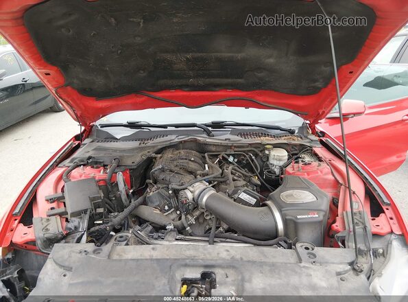 1FA6P8AM3H5250262 2017 FORD MUSTANG Red Vista trasera