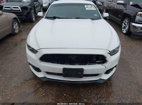 1FA6P8AM7G5327505 2016 FORD MUSTANG White Դիմացի տեսք