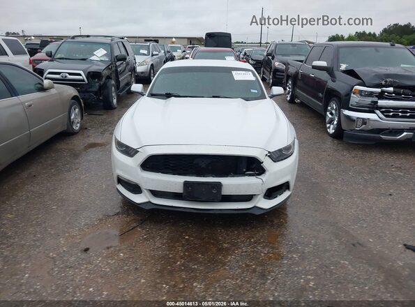 1FA6P8AM7G5327505 2016 FORD MUSTANG White Սարքավորումների վահանակի տեսք