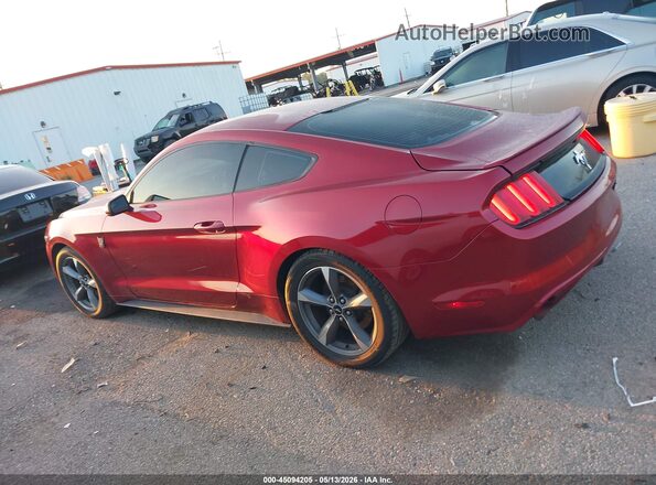 1FA6P8AM8G5208409 2016 FORD MUSTANG Red Vista interior de 360 grados