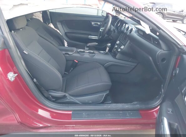 1FA6P8AM8G5208409 2016 FORD MUSTANG Red Vista interior delantera