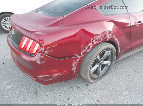 1FA6P8AM8G5208409 2016 FORD MUSTANG Red Vista frontal