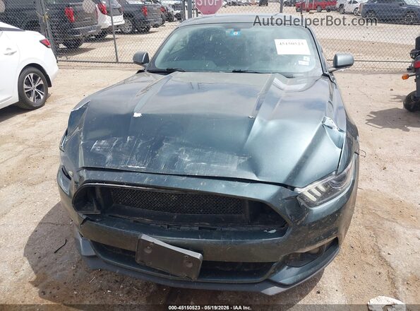 1FA6P8AM8G5278802 2016 FORD MUSTANG Gray წინა ხედი