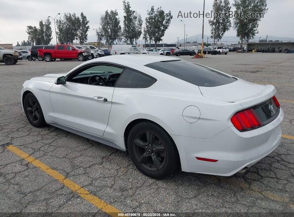 1FA6P8AM9G5221377 2016 FORD MUSTANG White Rear left