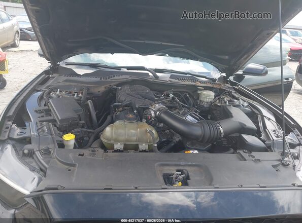 1FA6P8AM9G5301326 2016 FORD MUSTANG Черный Вид сзади