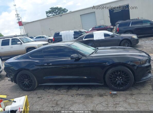 1FA6P8AM9G5301326 2016 FORD MUSTANG Черный Вид щитка приборов