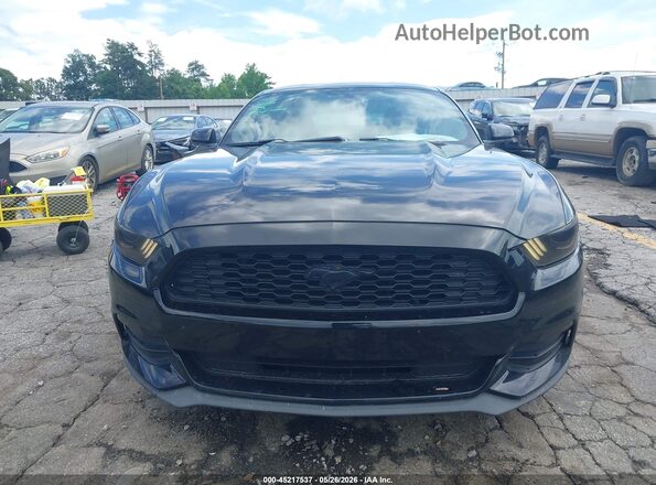 1FA6P8AM9G5301326 2016 FORD MUSTANG Черный Вид панели приборов