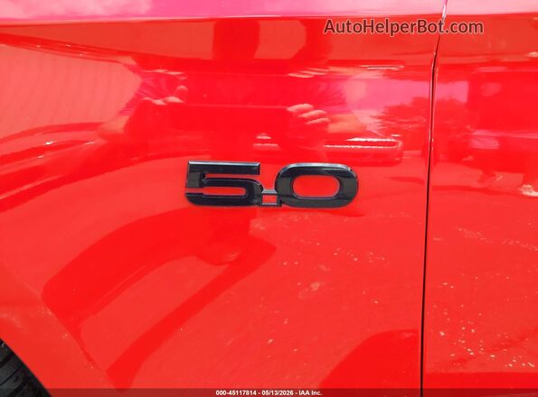 1FA6P8CF0H5312005 2017 FORD MUSTANG Красный 