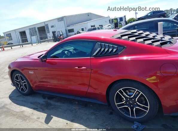 1FA6P8CF0J5120797 2018 FORD MUSTANG Burgundy Панорамний вид салону 360°