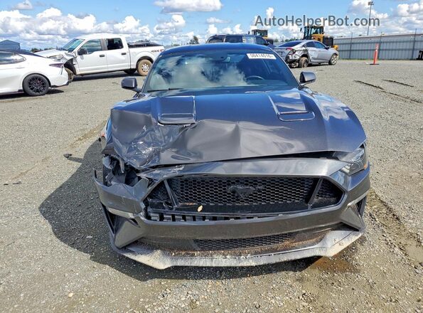 1FA6P8CF0L5125159 2020 FORD MUSTANG Charcoal Widok z przodu