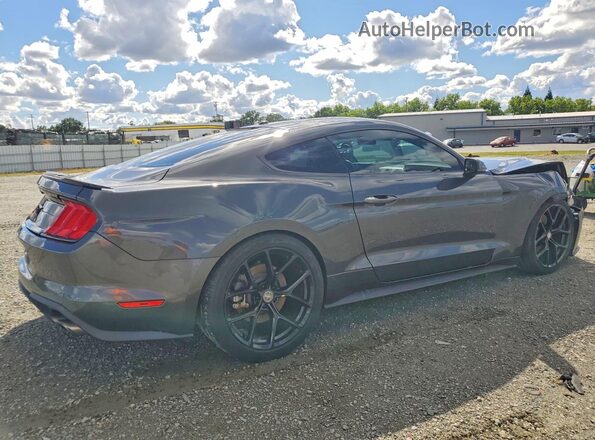 1FA6P8CF0L5125159 2020 FORD MUSTANG Charcoal Tył prawy