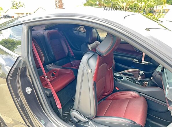 1FA6P8CF0R5414566 2024 FORD MUSTANG Gray Widok z tyłu