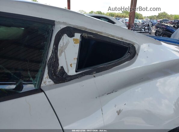 1FA6P8CF1H5244345 2017 FORD MUSTANG White Rear interior view