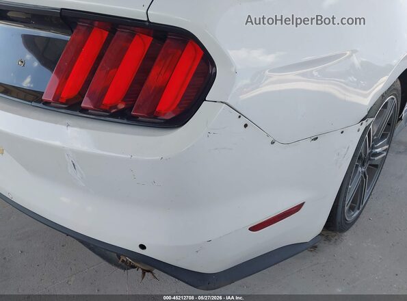 1FA6P8CF1H5244345 2017 FORD MUSTANG White 