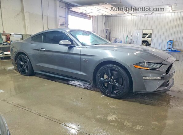 1FA6P8CF1M5151514 2021 FORD MUSTANG Gray 