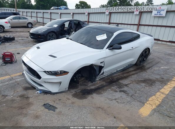 1FA6P8CF1N5141650 2022 FORD MUSTANG White Przód lewy