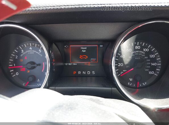 1FA6P8CF2G5209652 2016 FORD MUSTANG Gray Вид задніх сидінь