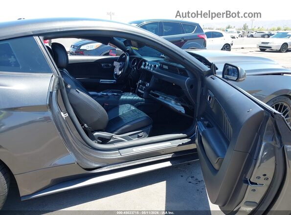 1FA6P8CF2H5344907 2017 FORD MUSTANG Black Vista interior delantera