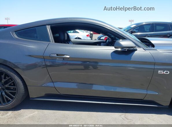 1FA6P8CF2H5344907 2017 FORD MUSTANG Black Vista interior trasera