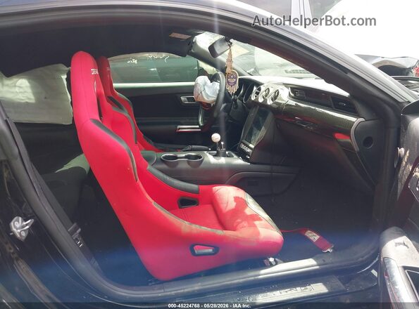 1FA6P8CF2L5161483 2020 FORD MUSTANG Black Front interior view