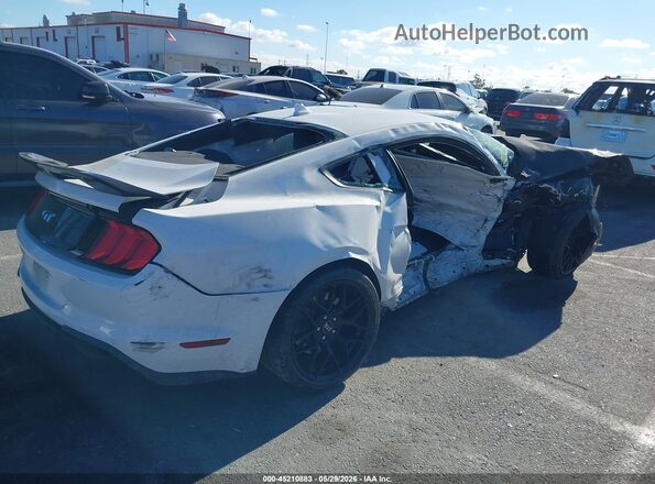 1FA6P8CF2L5182897 2020 FORD MUSTANG White Trasero derecho