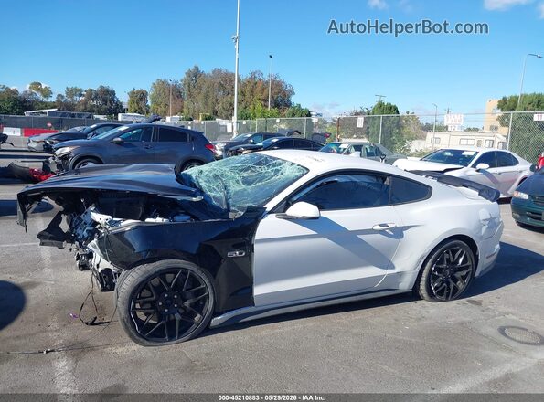 1FA6P8CF2L5182897 2020 FORD MUSTANG White Vista interior de 360 grados