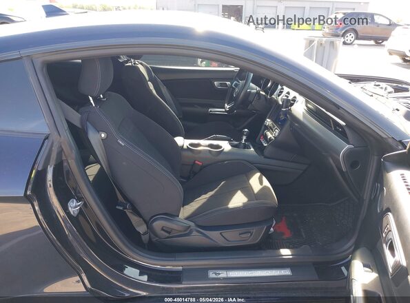 1FA6P8CF2M5153000 2021 FORD MUSTANG Black Vista interior delantera