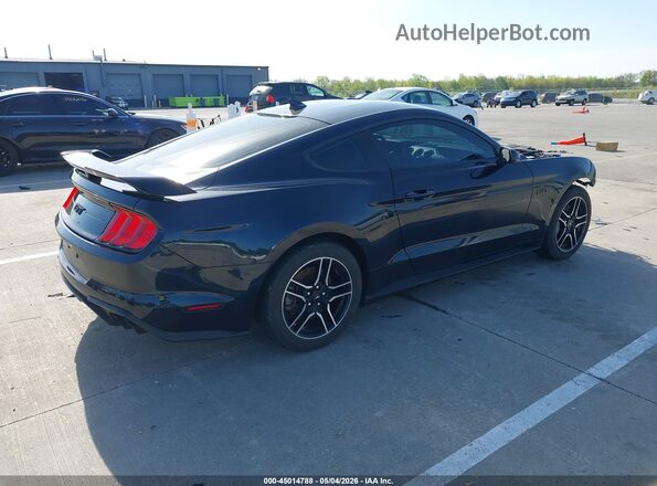 1FA6P8CF2M5153000 2021 FORD MUSTANG Black Trasero derecho