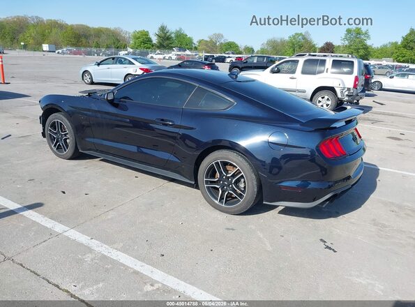 1FA6P8CF2M5153000 2021 FORD MUSTANG Black Trasero izquierdo