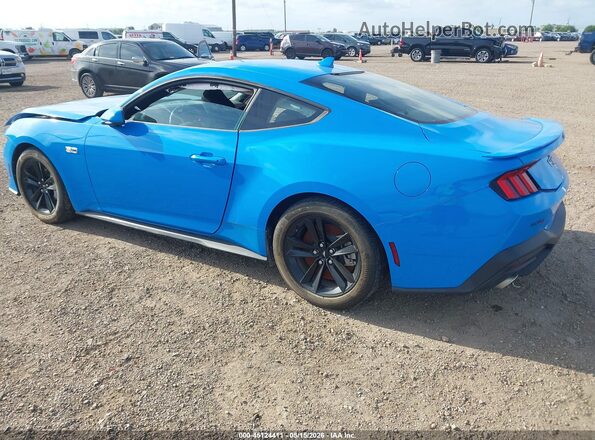1FA6P8CF2R5421258 2024 FORD MUSTANG Blue უკანა მარცხენა