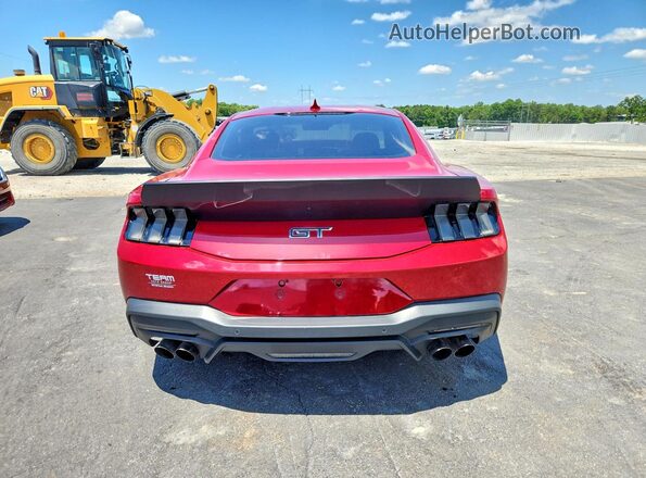 1FA6P8CF2R5428095 2024 FORD MUSTANG Red Vista trasera