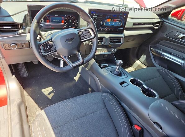 1FA6P8CF2R5428095 2024 FORD MUSTANG Red Vista del salpicadero