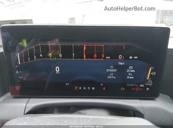 1FA6P8CF2R5428307 2024 FORD MUSTANG Blue Rear seats view