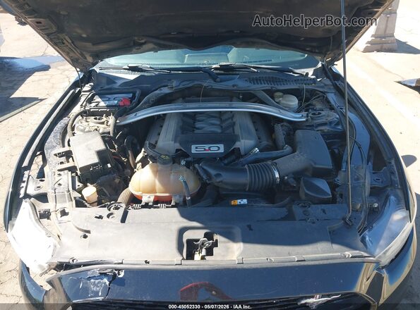 1FA6P8CF3G5321540 2016 FORD MUSTANG Black Rear view
