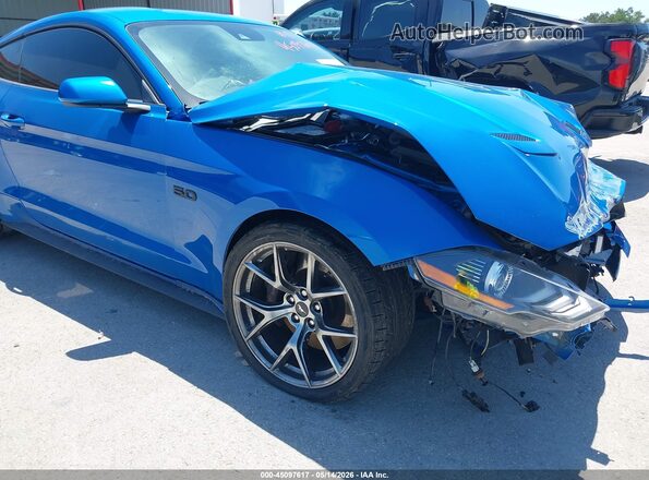1FA6P8CF3L5158544 2020 FORD MUSTANG Blue 