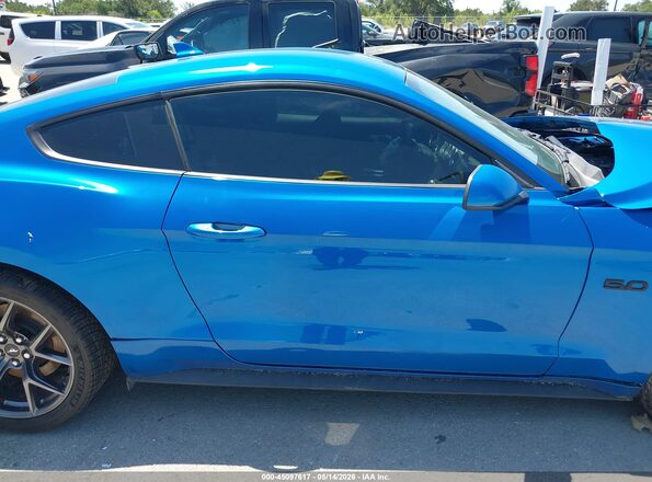 1FA6P8CF3L5158544 2020 FORD MUSTANG Blue Սալոնի 360 աստիճան տեսք